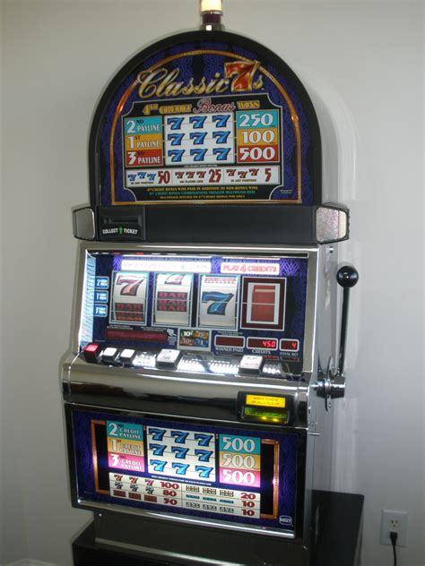 how much does a slot machine cost